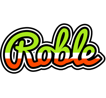 Roble superfun logo