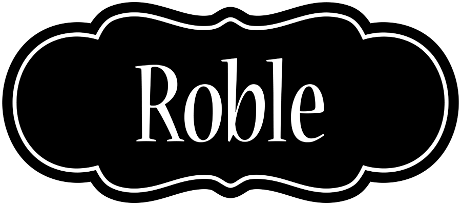 Roble welcome logo