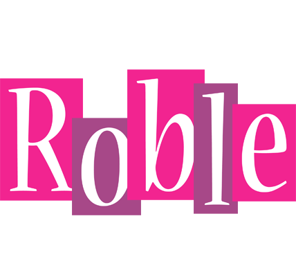 Roble whine logo