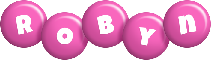 Robyn candy-pink logo