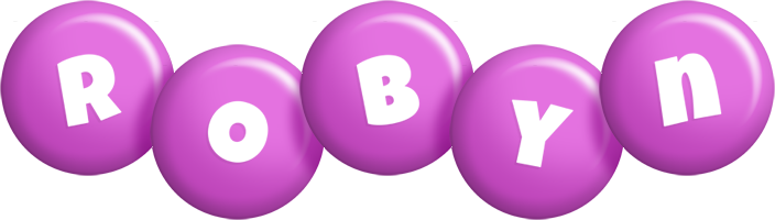 Robyn candy-purple logo