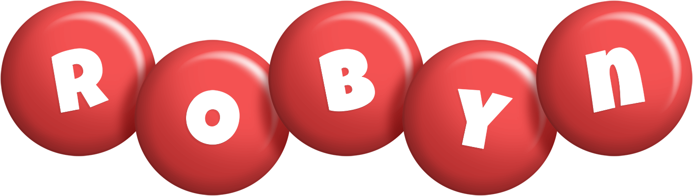 Robyn candy-red logo