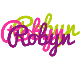 Robyn flowers logo