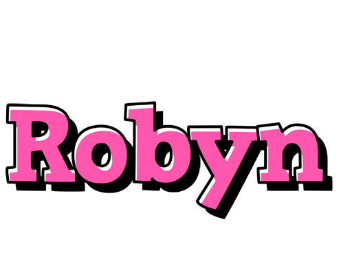 Robyn girlish logo