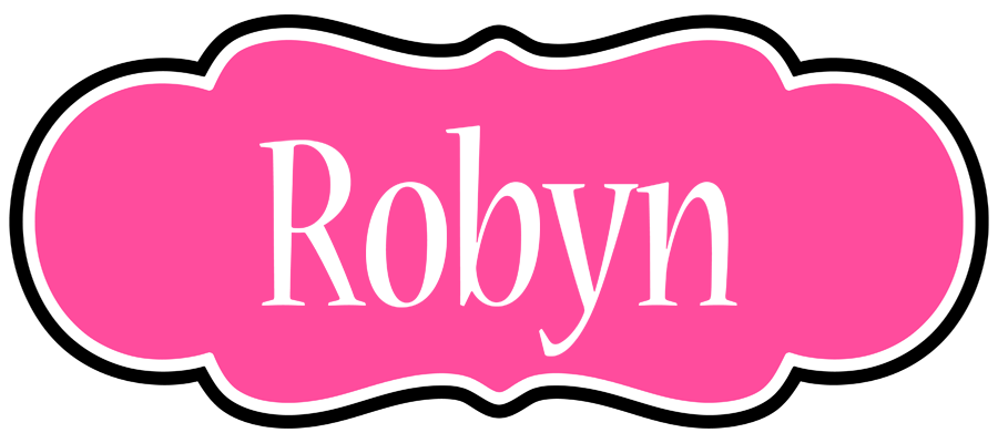 Robyn invitation logo
