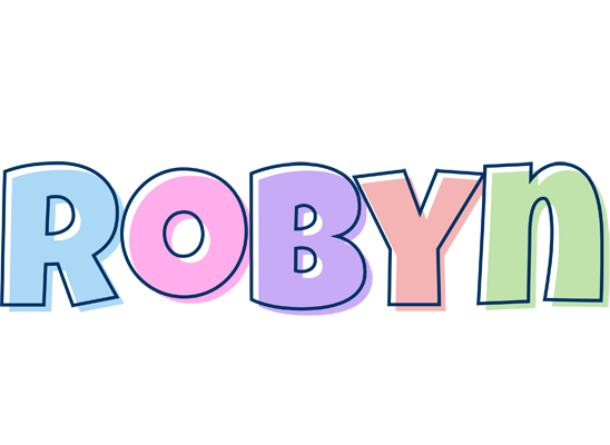 Robyn pastel logo