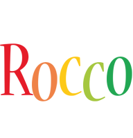Rocco birthday logo