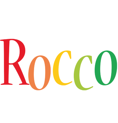 Rocco birthday logo