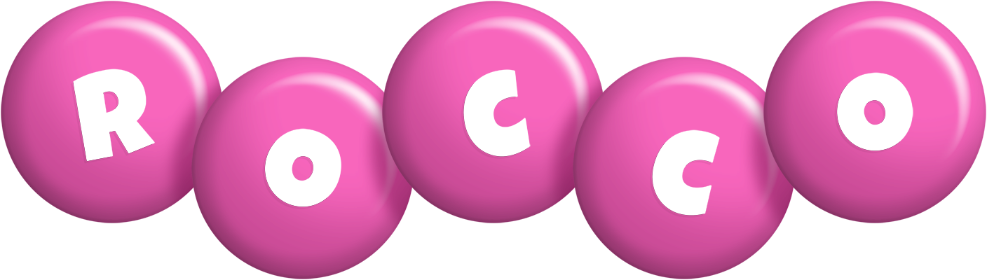 Rocco candy-pink logo
