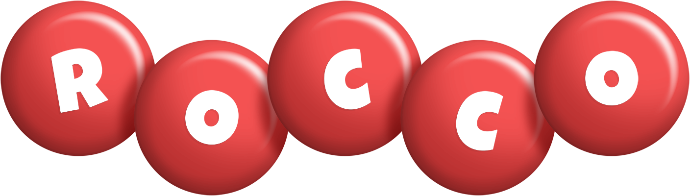 Rocco candy-red logo