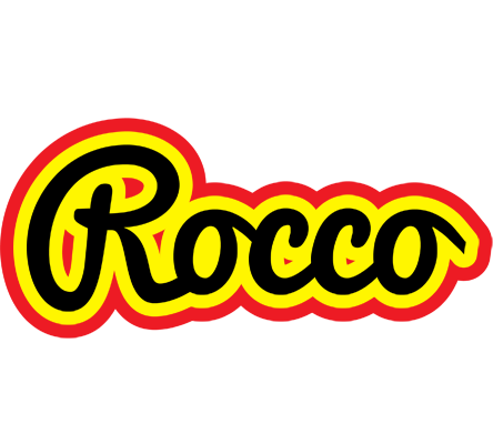 Rocco flaming logo