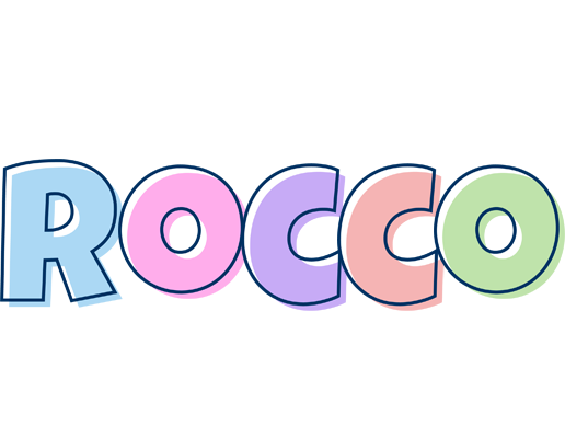 Rocco pastel logo