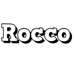 Rocco snowing logo