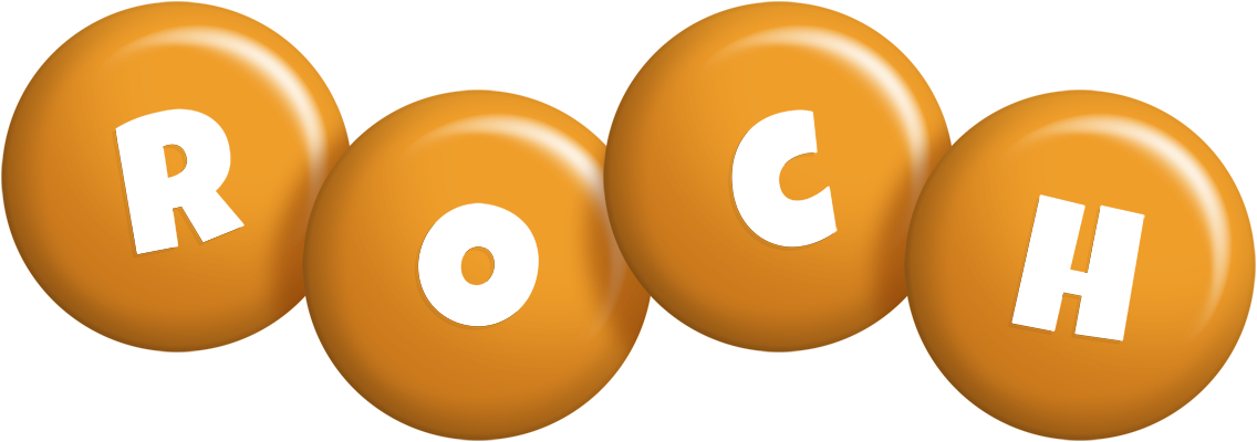 Roch candy-orange logo