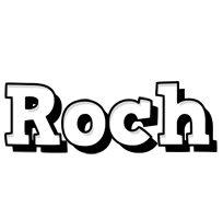 Roch snowing logo