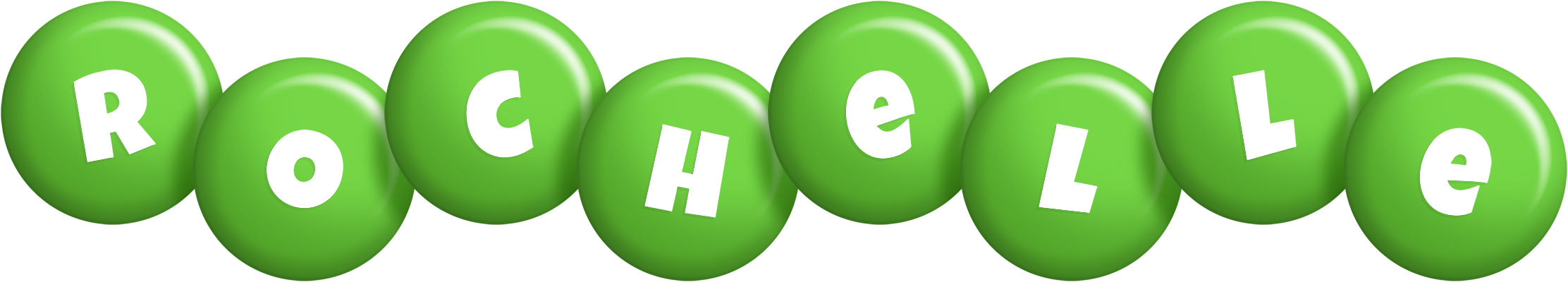 Rochelle candy-green logo