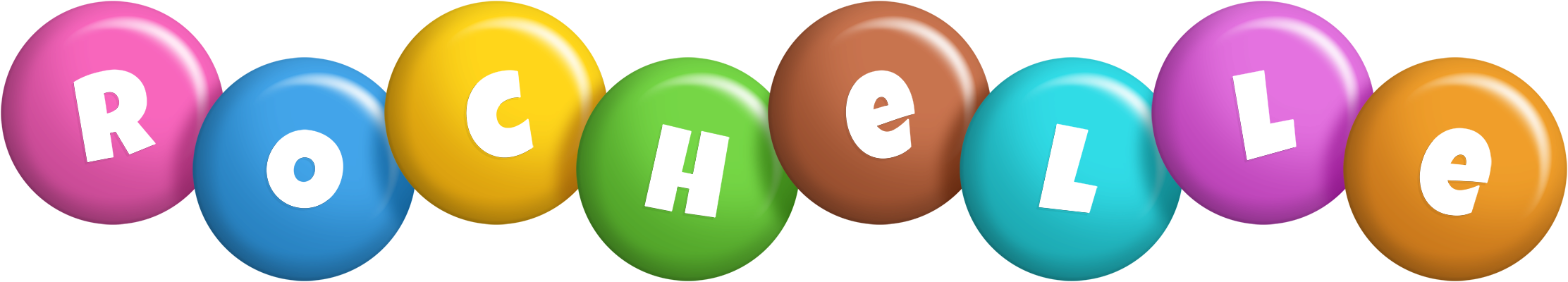 Rochelle candy logo