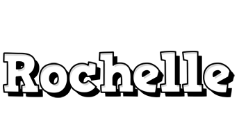 Rochelle snowing logo