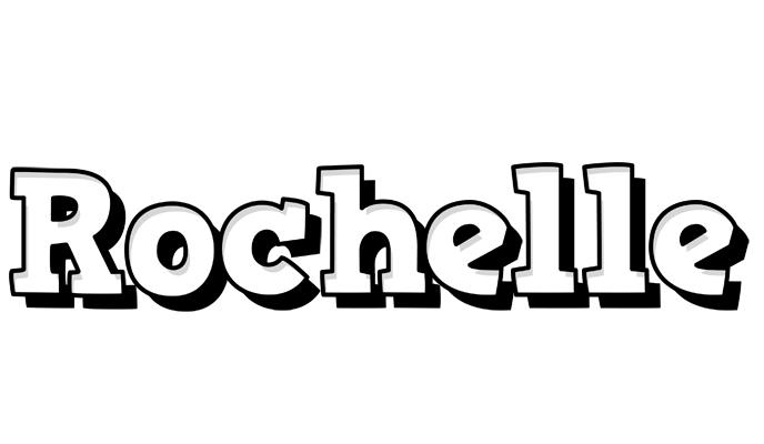 Rochelle snowing logo