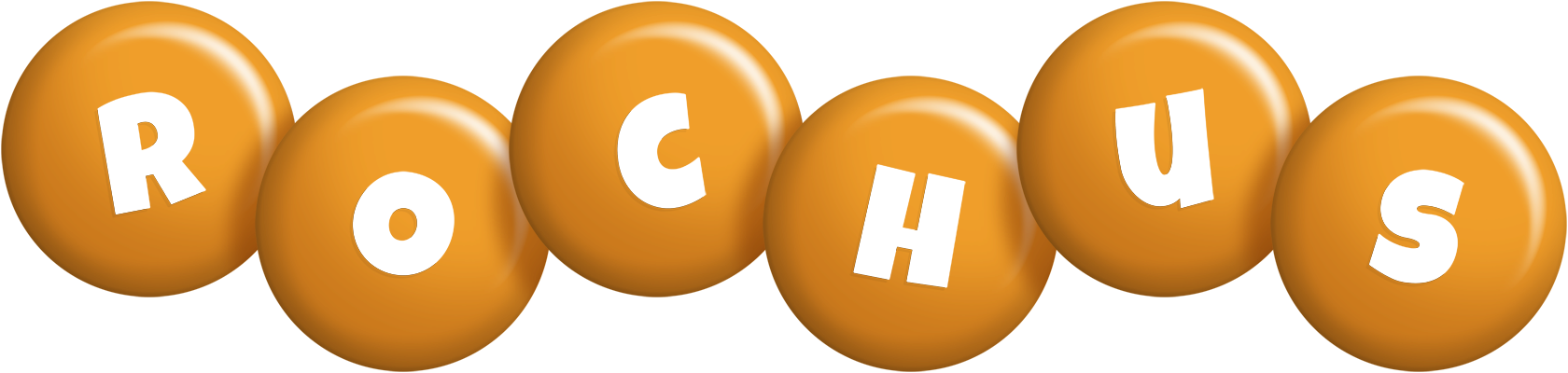 Rochus candy-orange logo