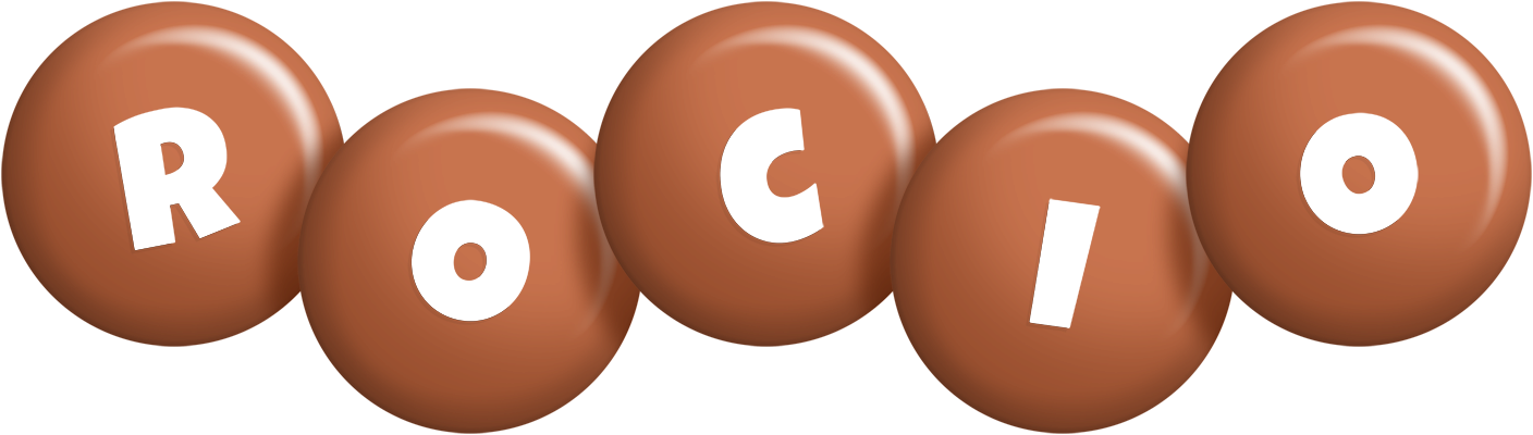Rocio candy-brown logo