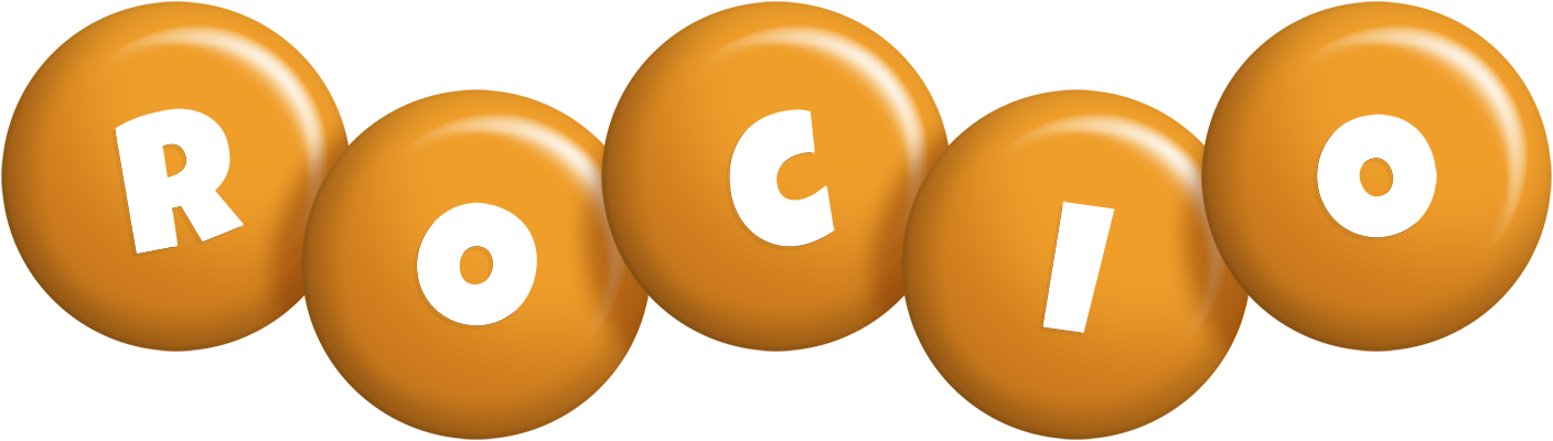 Rocio candy-orange logo