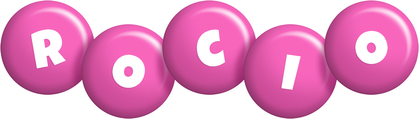 Rocio candy-pink logo