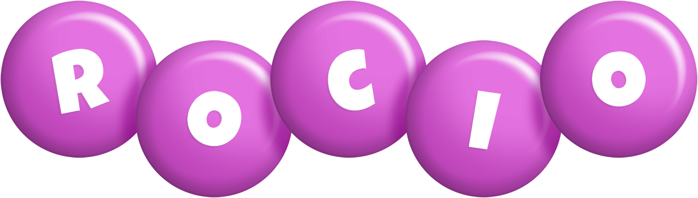 Rocio candy-purple logo