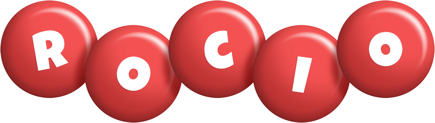 Rocio candy-red logo