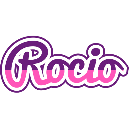 Rocio cheerful logo