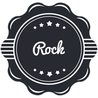Rock badge logo