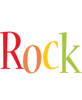 Rock birthday logo