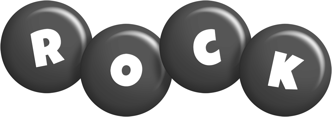 Rock candy-black logo