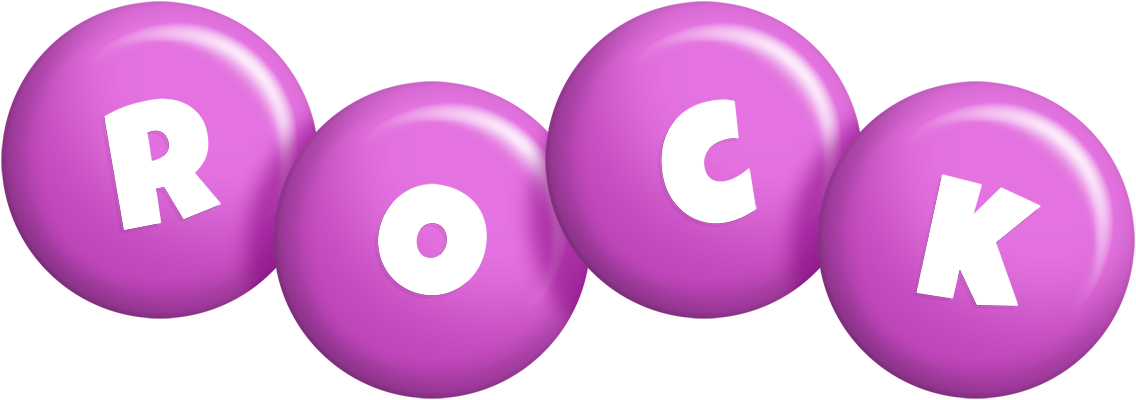 Rock candy-purple logo