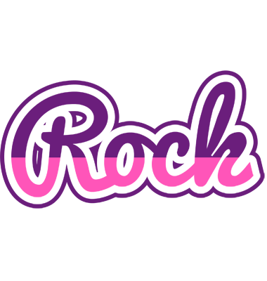 Rock cheerful logo