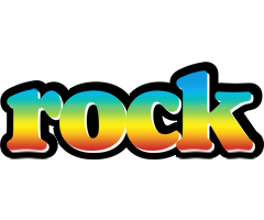 Rock color logo