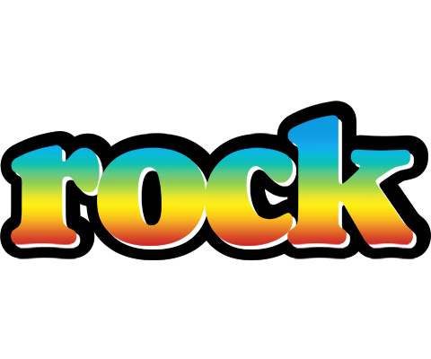Rock color logo