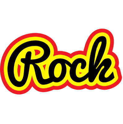 Rock flaming logo