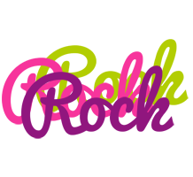 Rock flowers logo
