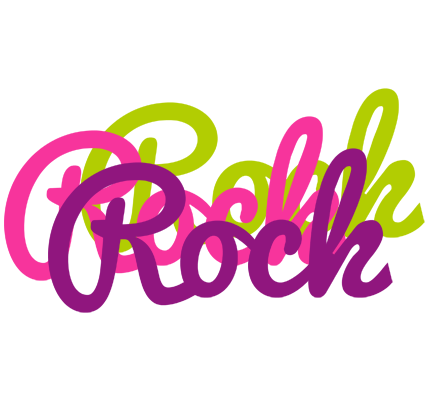 Rock flowers logo