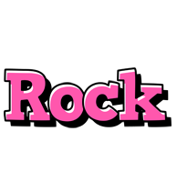 Rock girlish logo