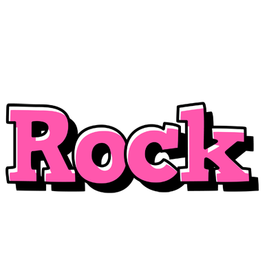 Rock girlish logo