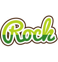 Rock golfing logo