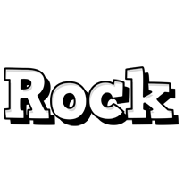 Rock snowing logo