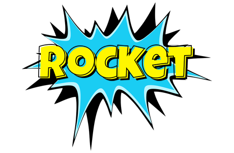 Rocket amazing logo