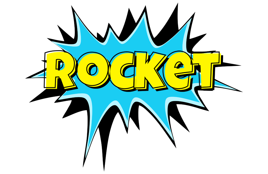 Rocket amazing logo