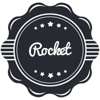 Rocket badge logo