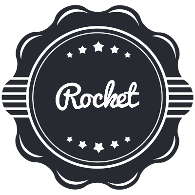 Rocket badge logo