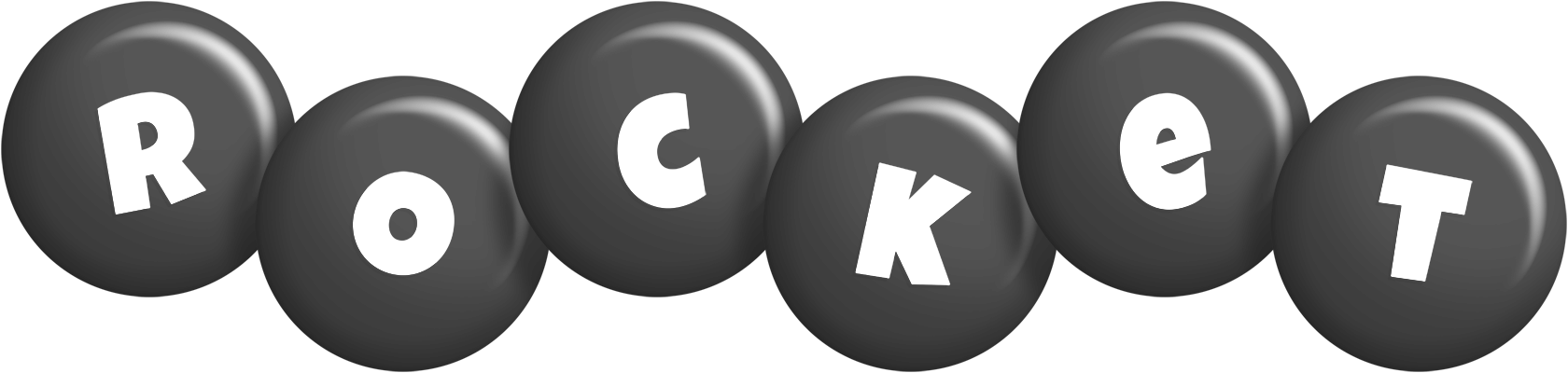 Rocket candy-black logo