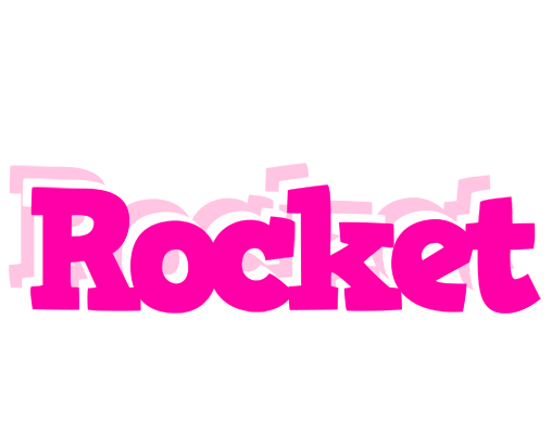 Rocket dancing logo
